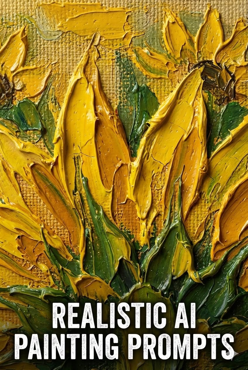 Generate Realistic Textured Paintings with AI 🎨