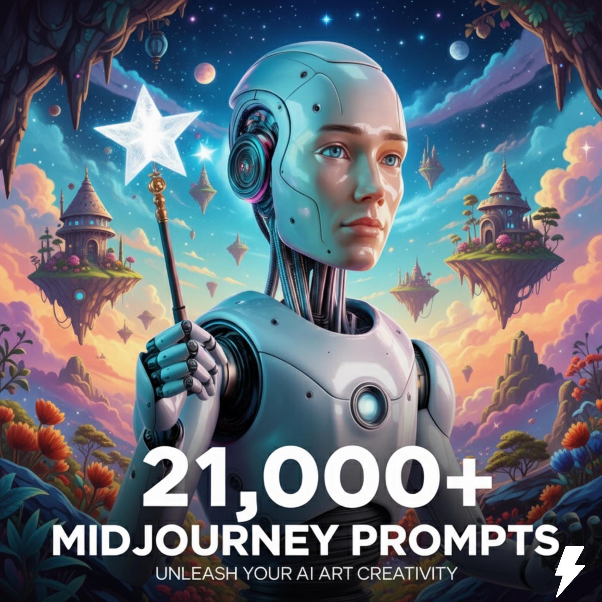Over 20,000 Midjourney Prompts for Unique 2026 AI Art Inspiration Digital Download