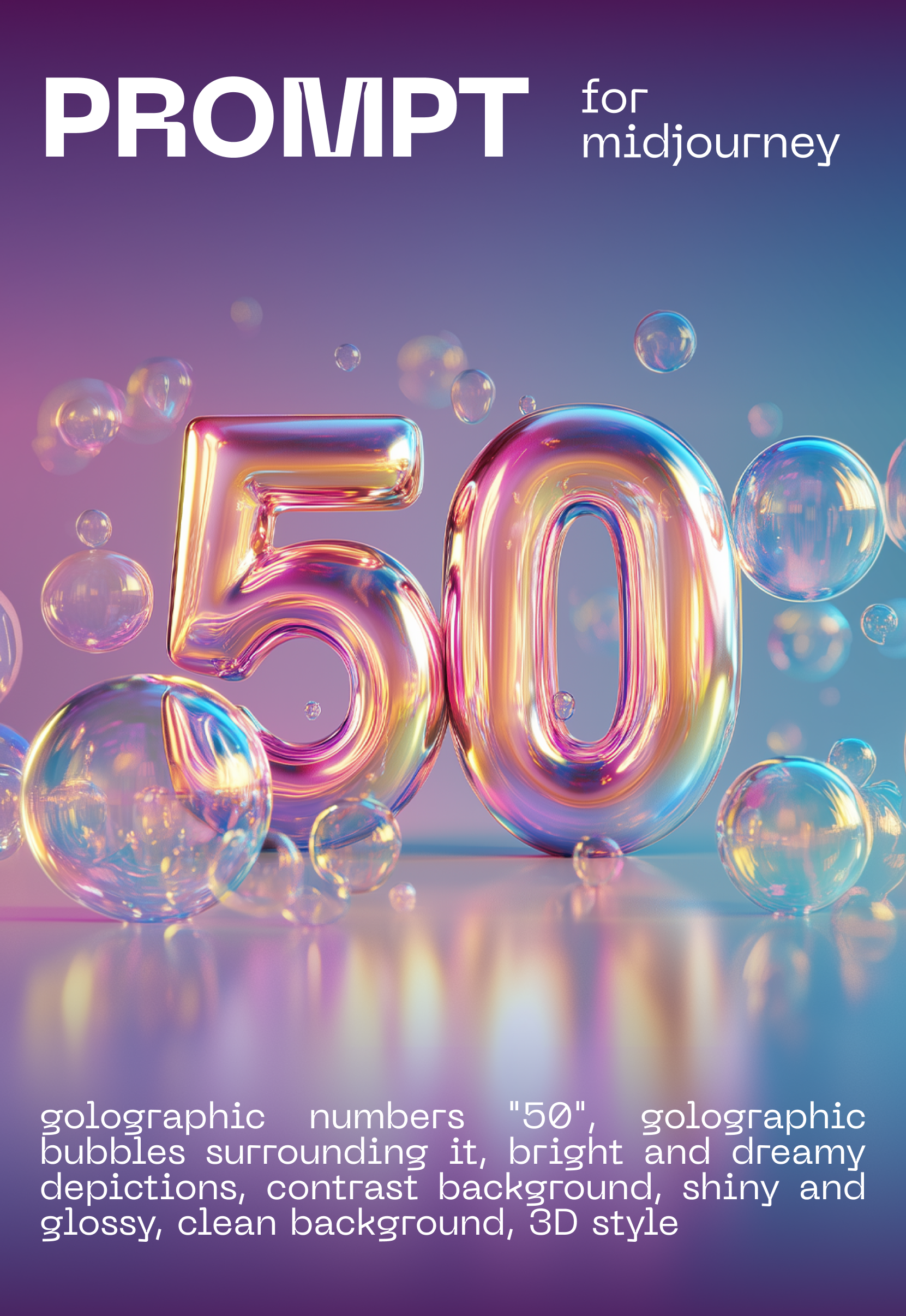 Prompt for midjourney