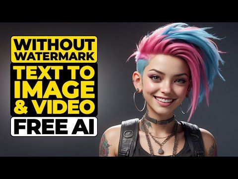 Free AI Art Generator – Text to Image & Image to Video/Animation AI Without Watermark | AI Tutorial
