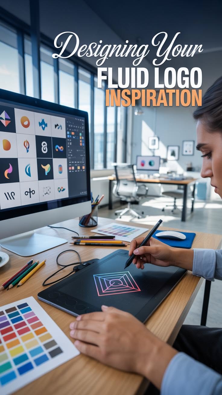 Design Your Brand With Fluid Logo Inspiration