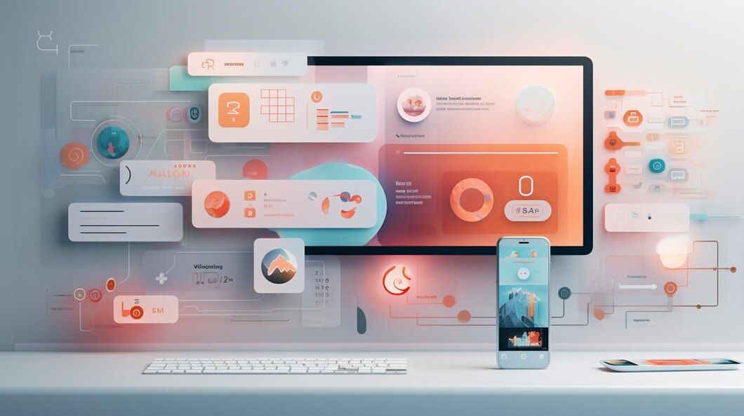 Representation user experience interface design display smart phone screen tablet Technology