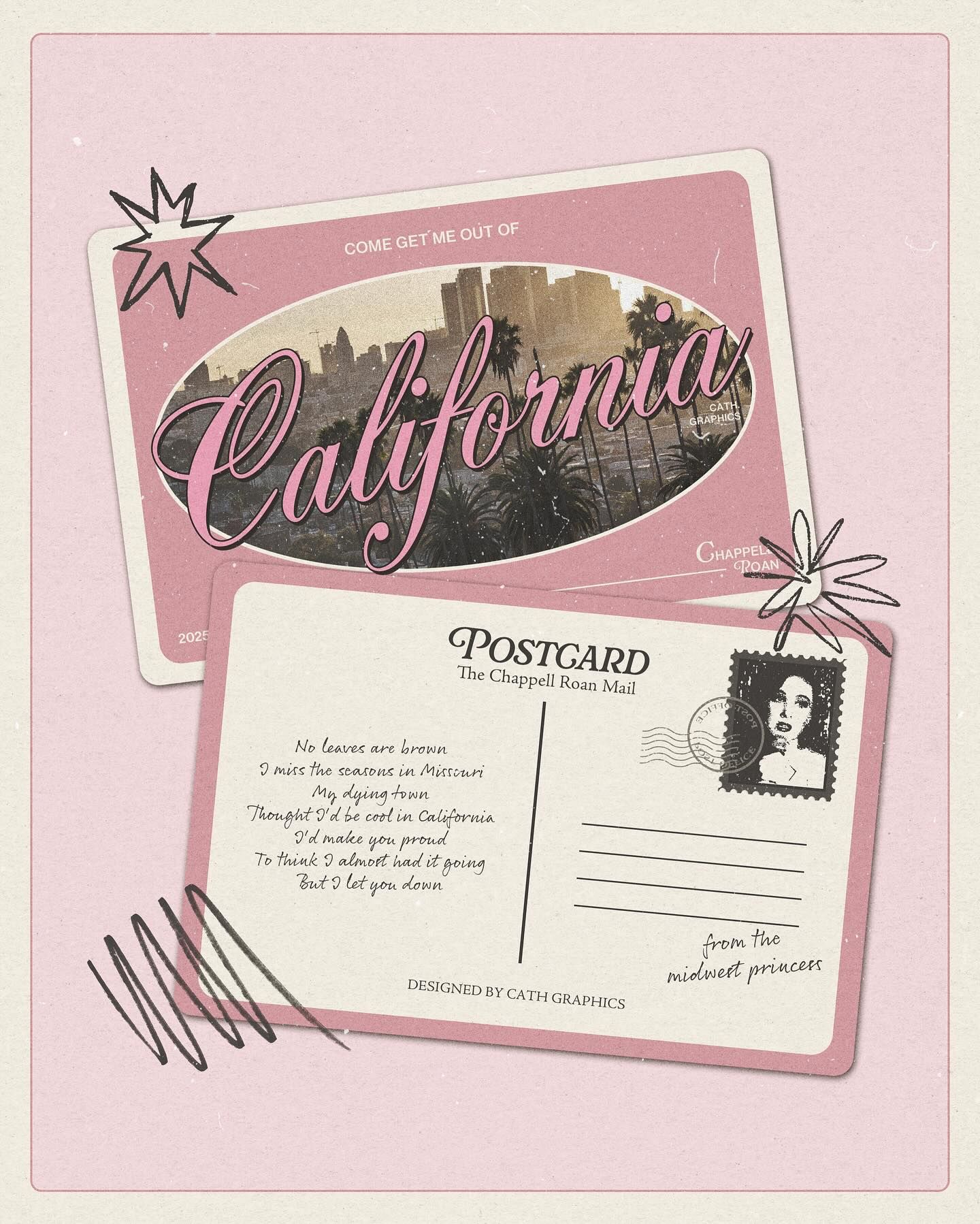 chappell roan ‘california’ fan art