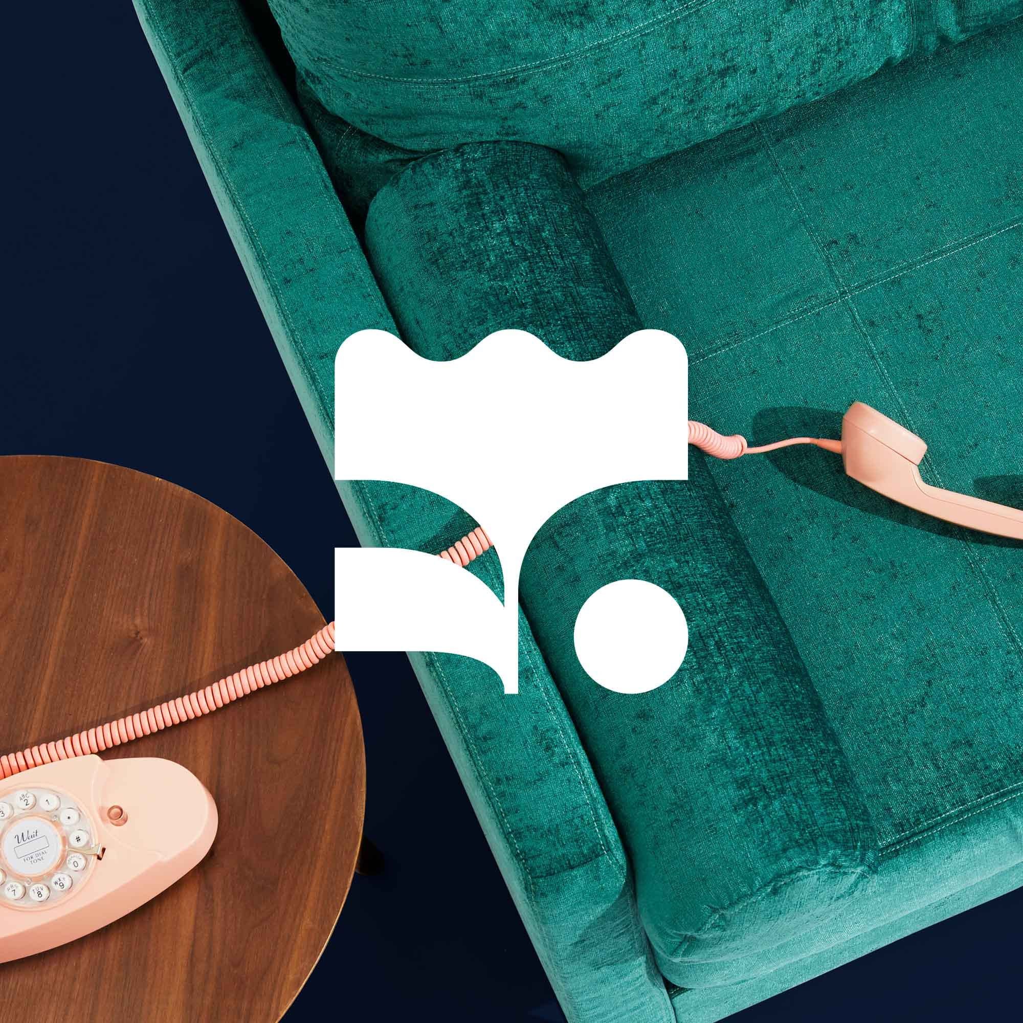 Flower Logo — Premade Custom Logo, Logomark Icon, One-of-a-Kind Logo for Branding, Brand Identity, Graphic Design